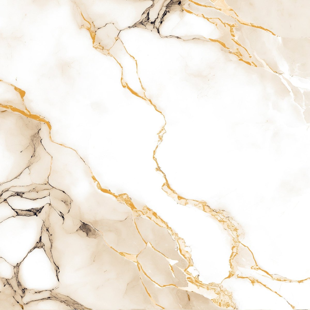 Afyon Gold Polished 60x60cm Porcelain Wall and Floor Tile - TILES Paradise