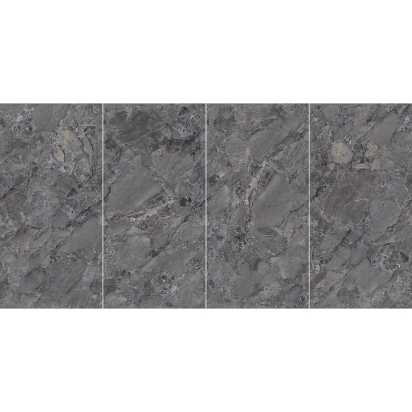 Alhambra Black Matt Anti-Slip Porcelain Tiles 60x120cm
