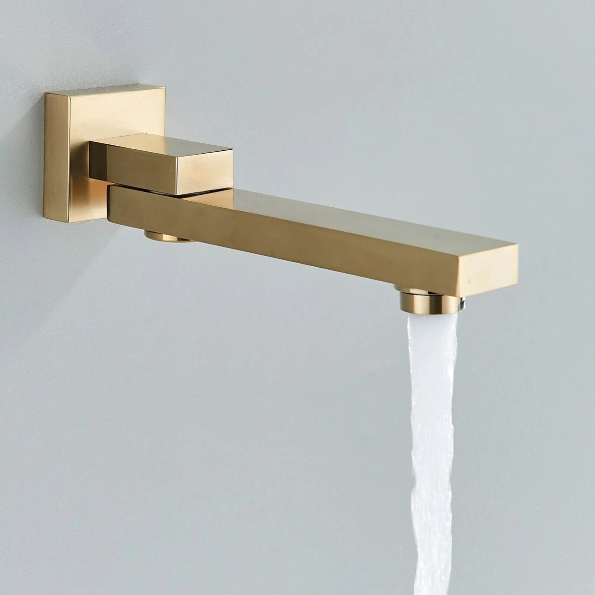 Aquari Gold Concealed Shower Set – 30cm Rainfall Head with Mixer Valve & Handheld Spray - TILES Paradise