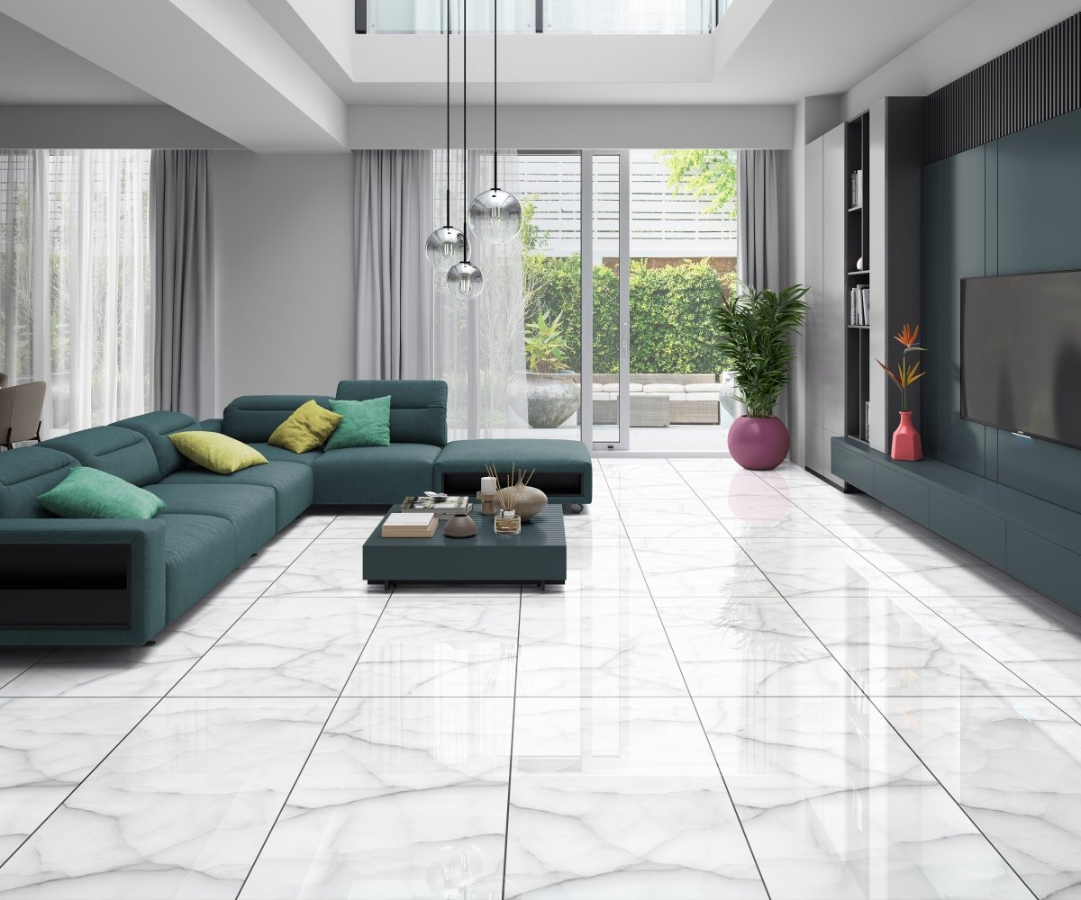 Aquarius Onyx Polished Porcelain 60x120cm Wall and Floor Tile - TILES Paradise