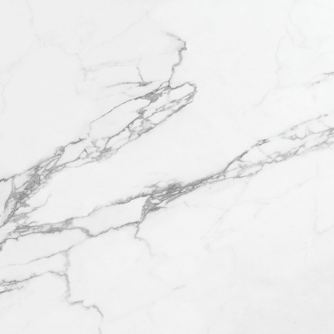 Artico White Marble Effect Semi Polished Porcelain Wall & Floor Tile 60x60cm - TILES Paradise