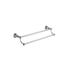 Astella Chrome Traditional Double Towel Bar