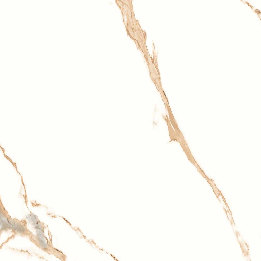 Athos Gold Marble Effect Polished 60x60cm Porcelain Wall & Floor Tile - TILES Paradise