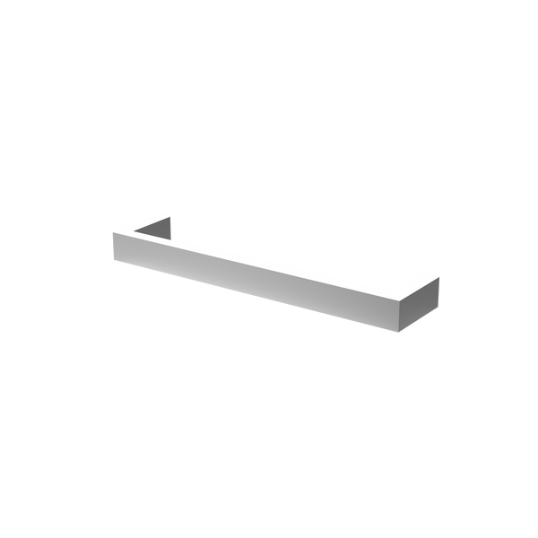 Barra Chrome 12V Single Bar Electric Towel Rail – 450mm
