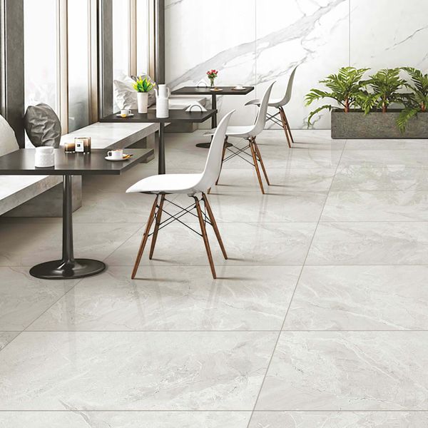 Job Lot Deal: 31 Tiles (22 sq.m) Giovanni Grey 60x120cm Polished Porcelain Wall and Floor Tile