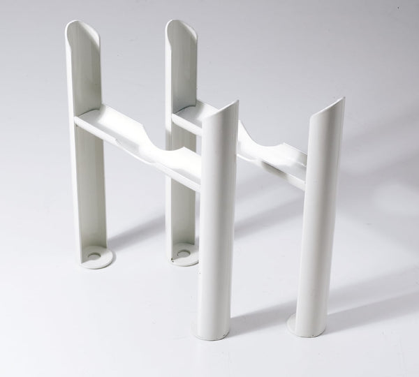 Colenzo Column Radiator Feet (Pair) – White – 3 Column