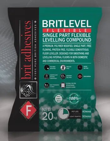 BritLevel Flexible Grey - Levelling Compound 20kg - TILES Paradise