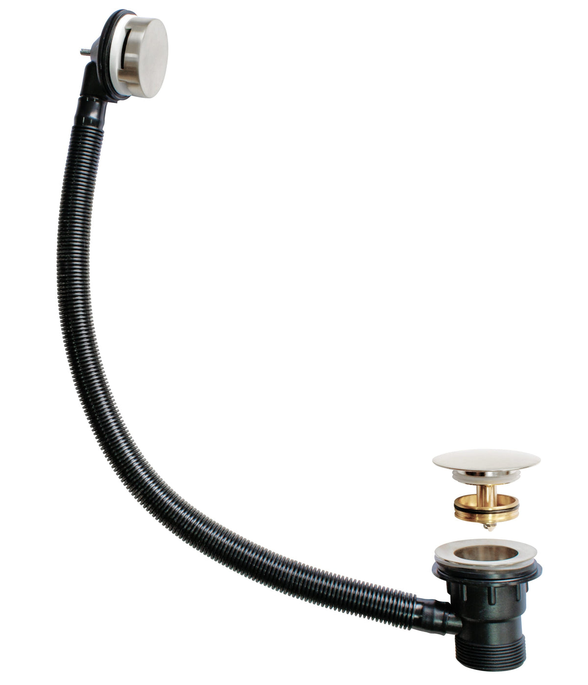 Easy Clean Click Clack Bath Waste – Brushed Nickel