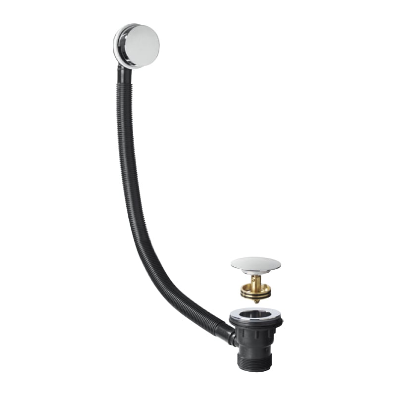 Easy Clean Click Clack Bath Waste – Chrome