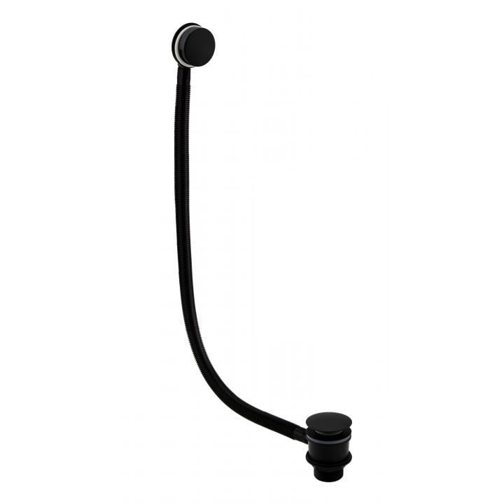 Easy Clean Click Clack Bath Waste – Matt Black