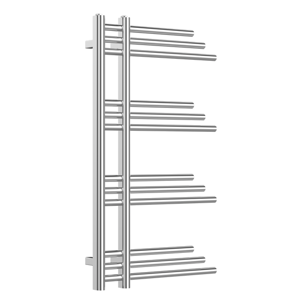 Eboria 900x500mm Chrome Designer Heated Towel Rail – 900x500mm