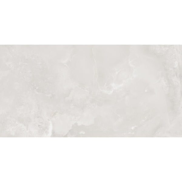 Elegant Onyx Bianco Onyx Effect Matt Porcelain Wall & Floor Tile 60x120cm