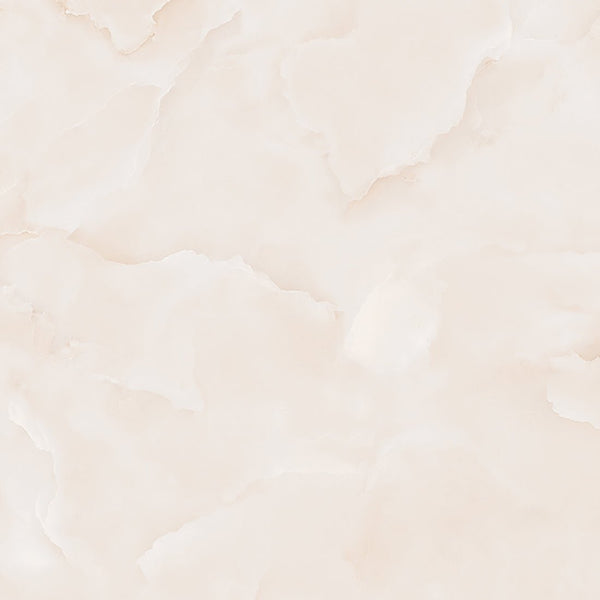 Emola Cream Onyx Effect Polished Porcelain 80x80cm Wall & Floor Tile - TILES Paradise
