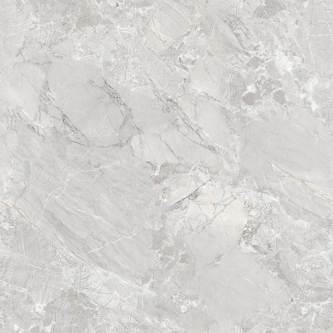 Endless Fontana Bianco Marble Effect Matt Porcelain Wall & Floor Tile 60x60cm - TILES Paradise