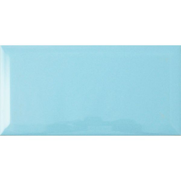 Blue Metro Tile 10x20cm Wall Tiles for kitchen and bathroom