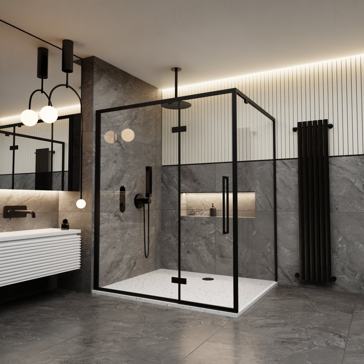 Gemstone Onyx Grey Matt Porcelain 60x60cm Wall & Floor Tile - TILES Paradise