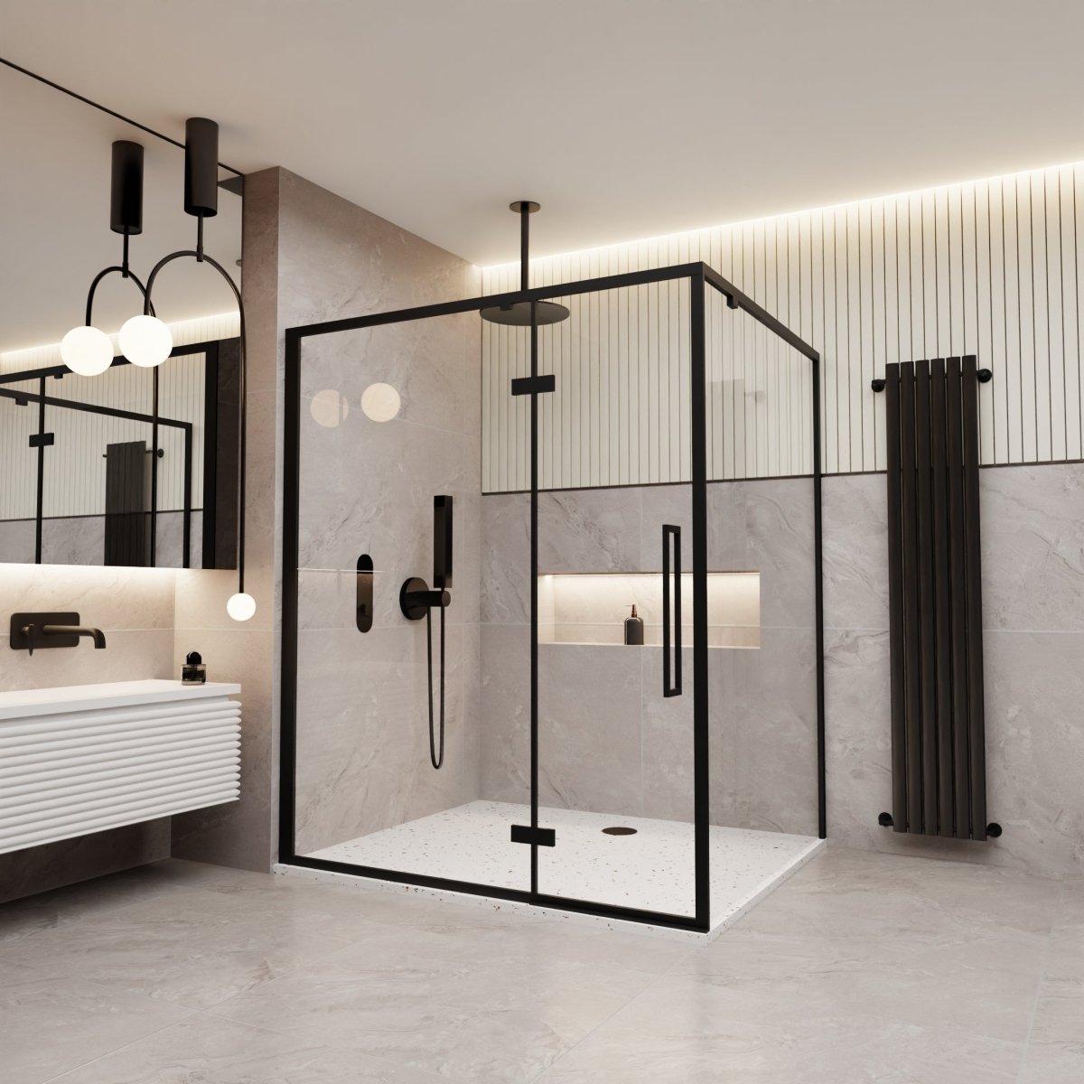 Gemstone Onyx White Matt Anti - Slip Porcelain 60x60cm Wall & Floor Tile - TILES Paradise