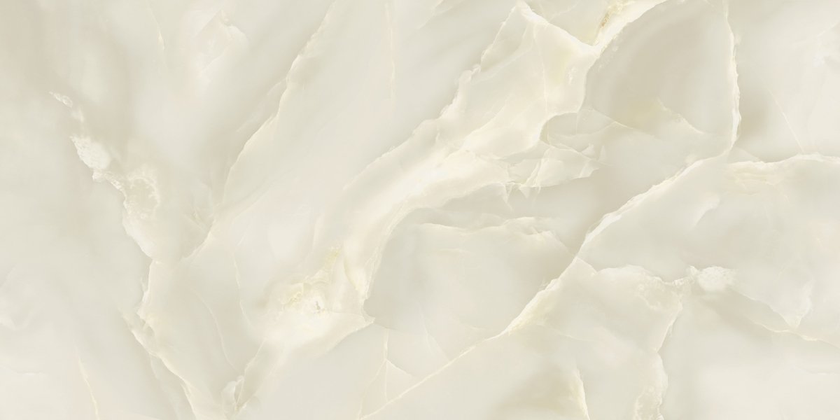 Ivory Pearl Onyx Effect Polished Porcelain 60x120cm Wall & Floor Tile - TILES Paradise