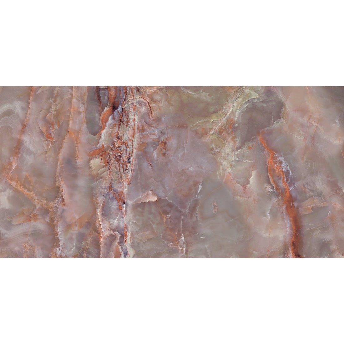 Jewel Onyx Purple 60x120cm Polished Porcelain Wall & Floor Tile - TILES Paradise