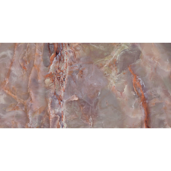 Jewel Onyx Purple 60x120cm Polished Porcelain Wall & Floor Tile