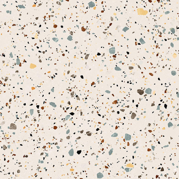 Job Lot Deal: 83 Tiles (30 sq.m) Gobi Terrazzo 60x60cm Nude Matt Wall and Floor Tile