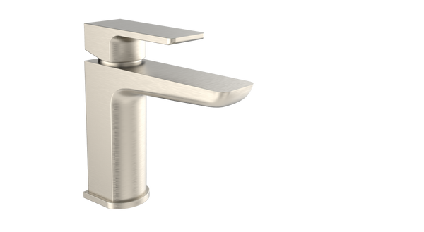 Kalto Brushed Nickel Square Mono Basin Mixer Tap
