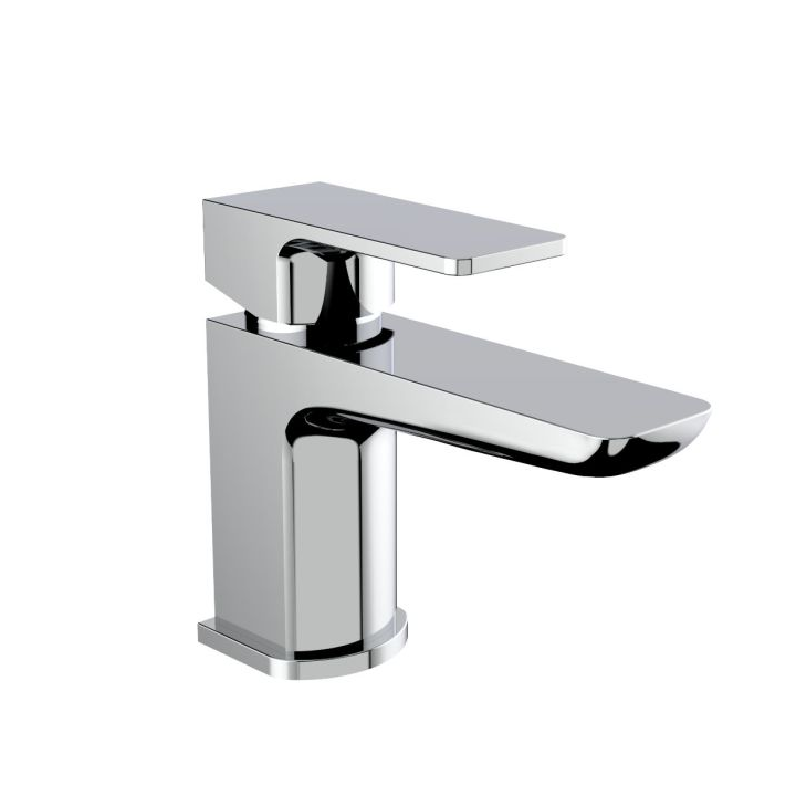 Kalto Chrome Square Mini Mono Basin Mixer Tap