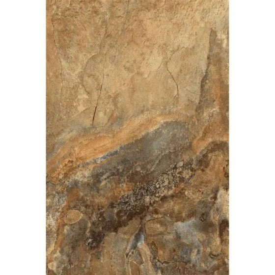 Keystone Mocha Slate Effect Porcelain 60x40cm Wall & Floor Tile