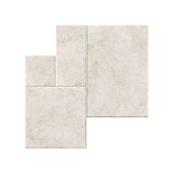 Stone White Modular Porcelain Matt 100x87cm Wall & Floor Tile