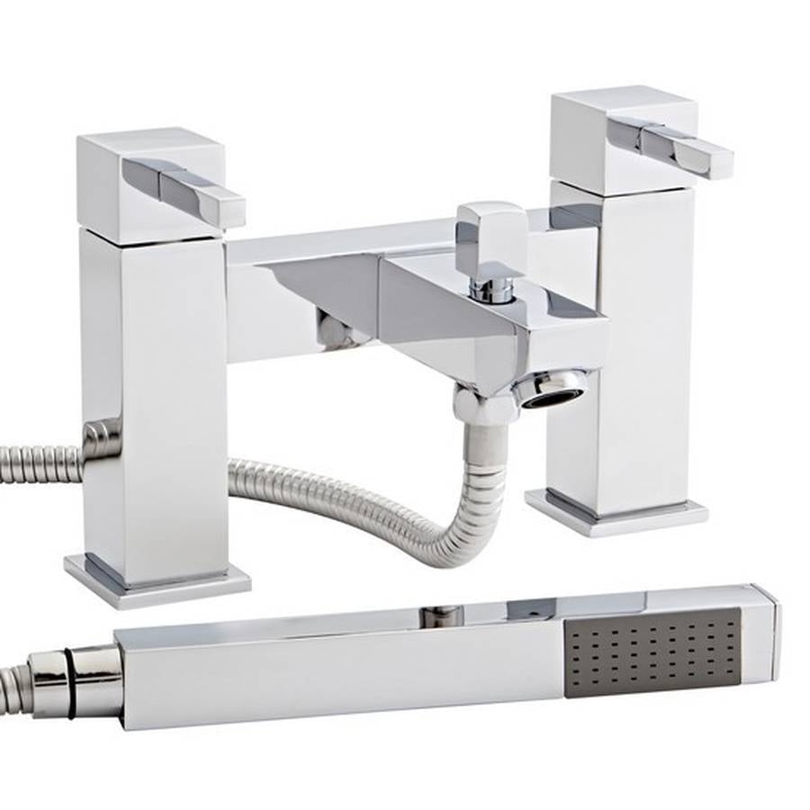 Levana Chrome Square Bath Shower Mixer Tap
