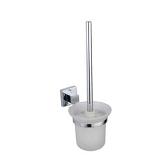 Levana Chrome Square Toilet Brush & Holder