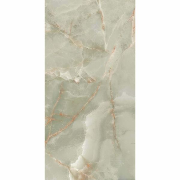 Pamesa Spain Lux Noor Onyx Green Polished 60x120cm Porcelain Wall and Floor Tile