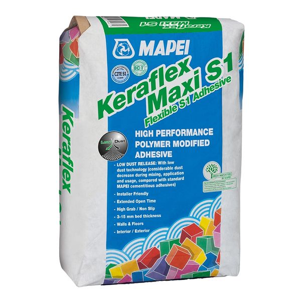 Mapei Keraflex Maxi S1 Grey Adhesive 20kg - TILES Paradise