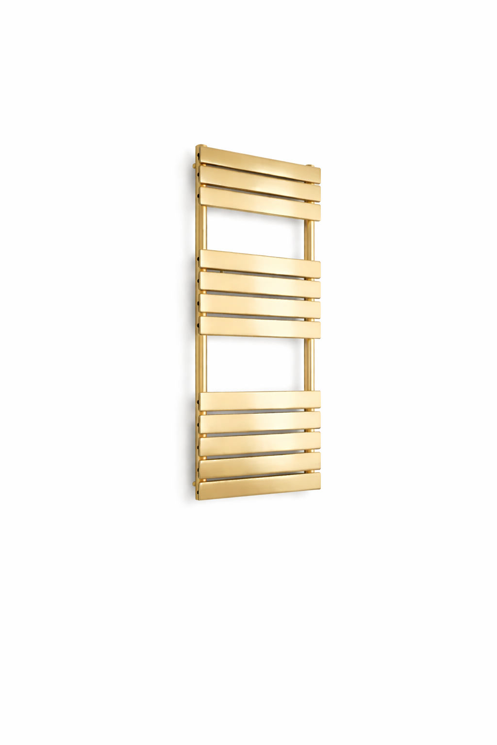 Mariva Brushed Brass Designer Heated Towel Rail