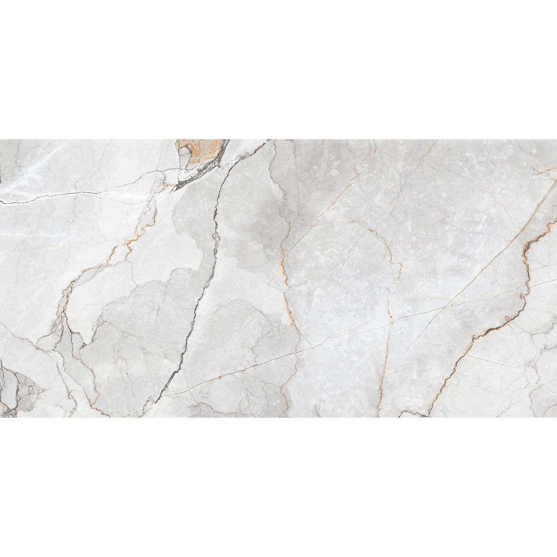Job Lot Deal: 37 Tiles (27 sq.m) Sylvan Light Grey Marble Essence 60x120cm Polished Porcelain Wall & Floor Tile