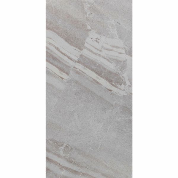Alpes Gris Grey Gloss Ceramic 50x25cm Wall Tile