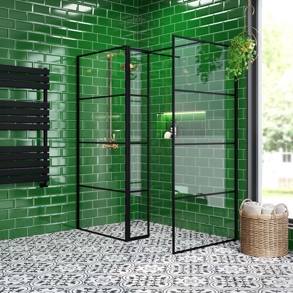 Boomin Verde Green Gloss 10x20cm Ceramic Metro Tiles