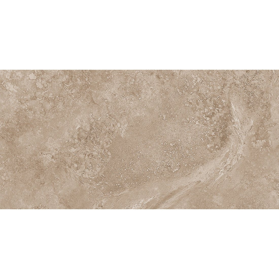 Mystical Camel Travertine Effect Cross Cut Matt Porcelain Wall & Floor Tile 30x60cm - TILES Paradise