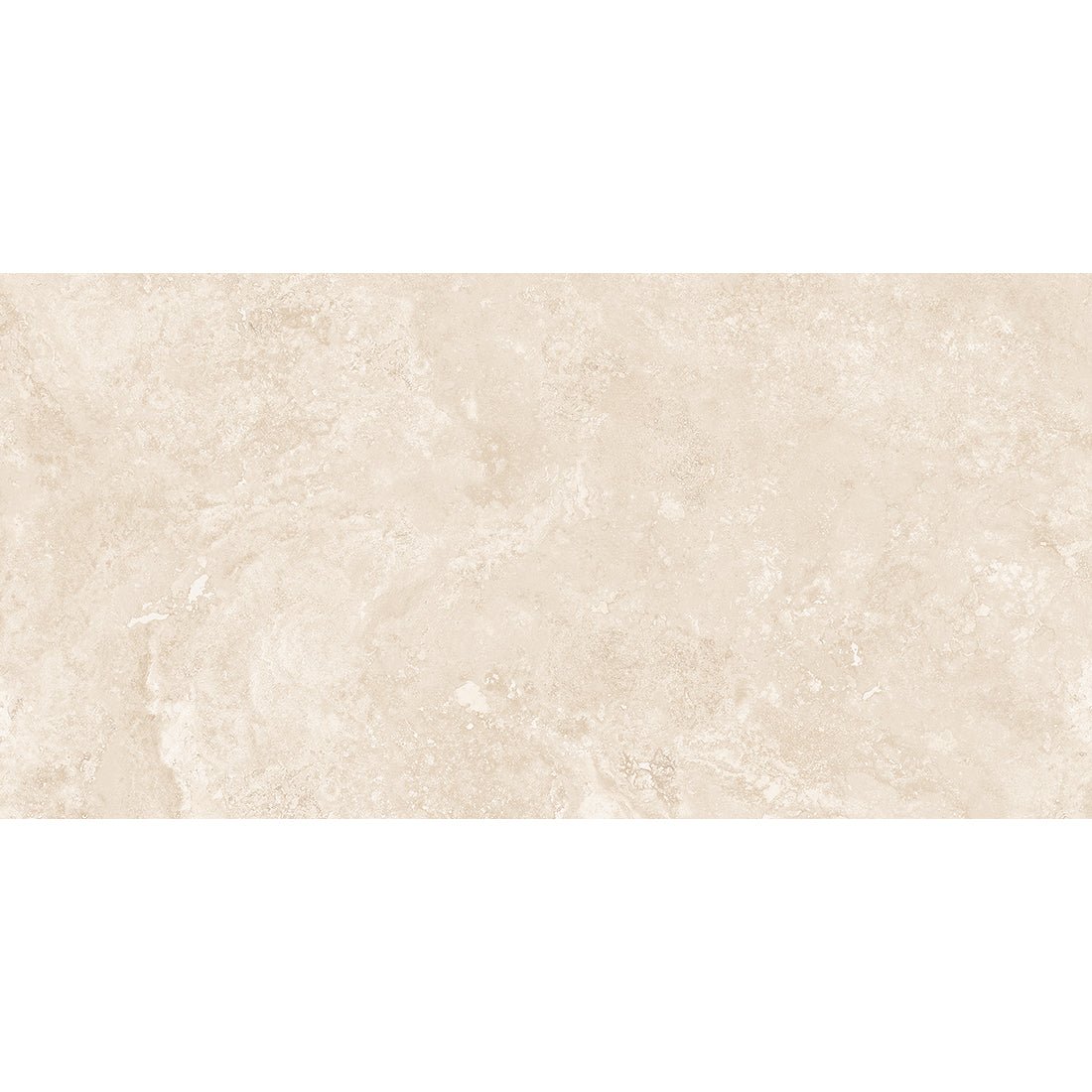 Mystical Crema Travertine Effect Cross Cut Matt Porcelain Wall & Floor Tile 60x120cm - TILES Paradise