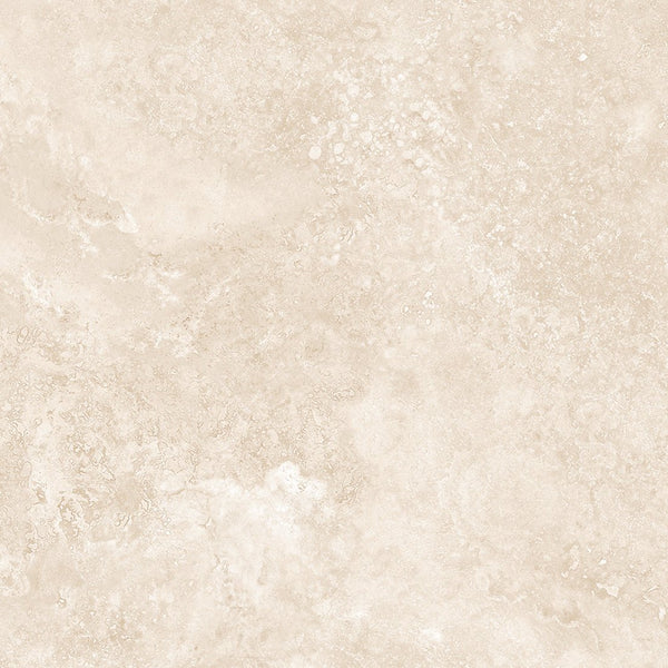 Mystical Crema Travertine Effect Cross Cut Matt Porcelain Wall & Floor Tile 60x60cm R10 - TILES Paradise