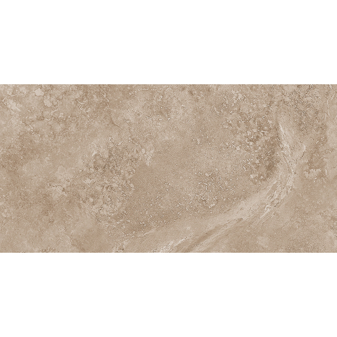 Mystical Camel Travertine Effect Cross Cut Matt Porcelain Tile 30x60cm