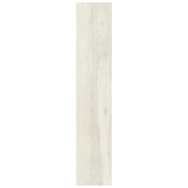 Nordic Blanco White Wood Effect Matt 23.3x120cm Porcelain Wall and Floor Tile