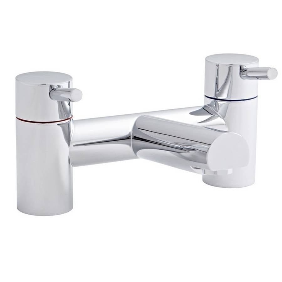Norvia Chrome Round Bath Filler Tap