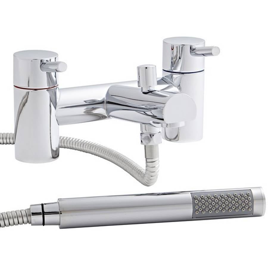 Norvia Chrome Round Bath Shower Mixer Tap