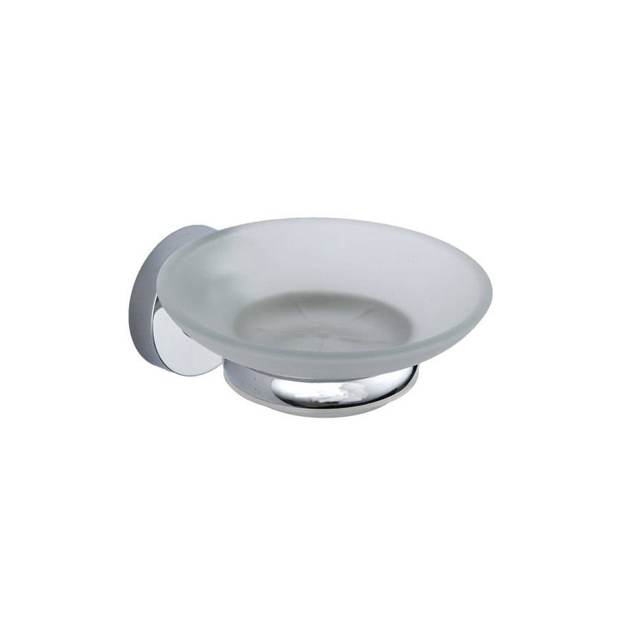 Norvia Chrome Round Soap Dish