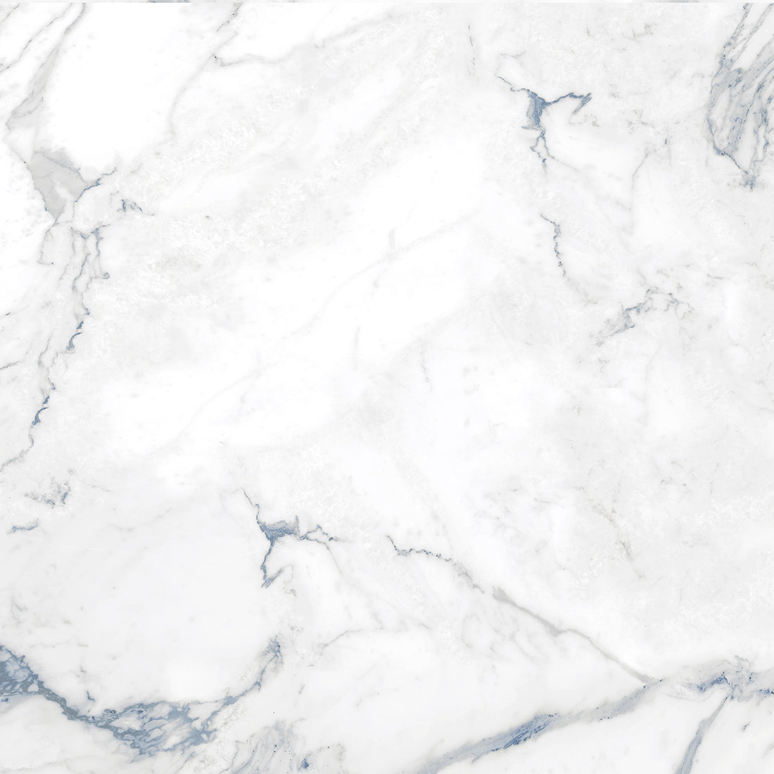 Crystal Blue Marble Effect 60x60cm Matt Antislip Porcelain Wall and Floor Tile