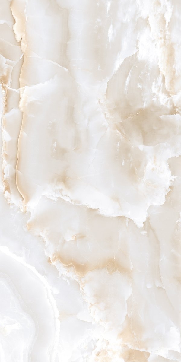 Onyx Beige Polished Porcelain 60x120cm Wall and Floor Tile - TILES Paradise