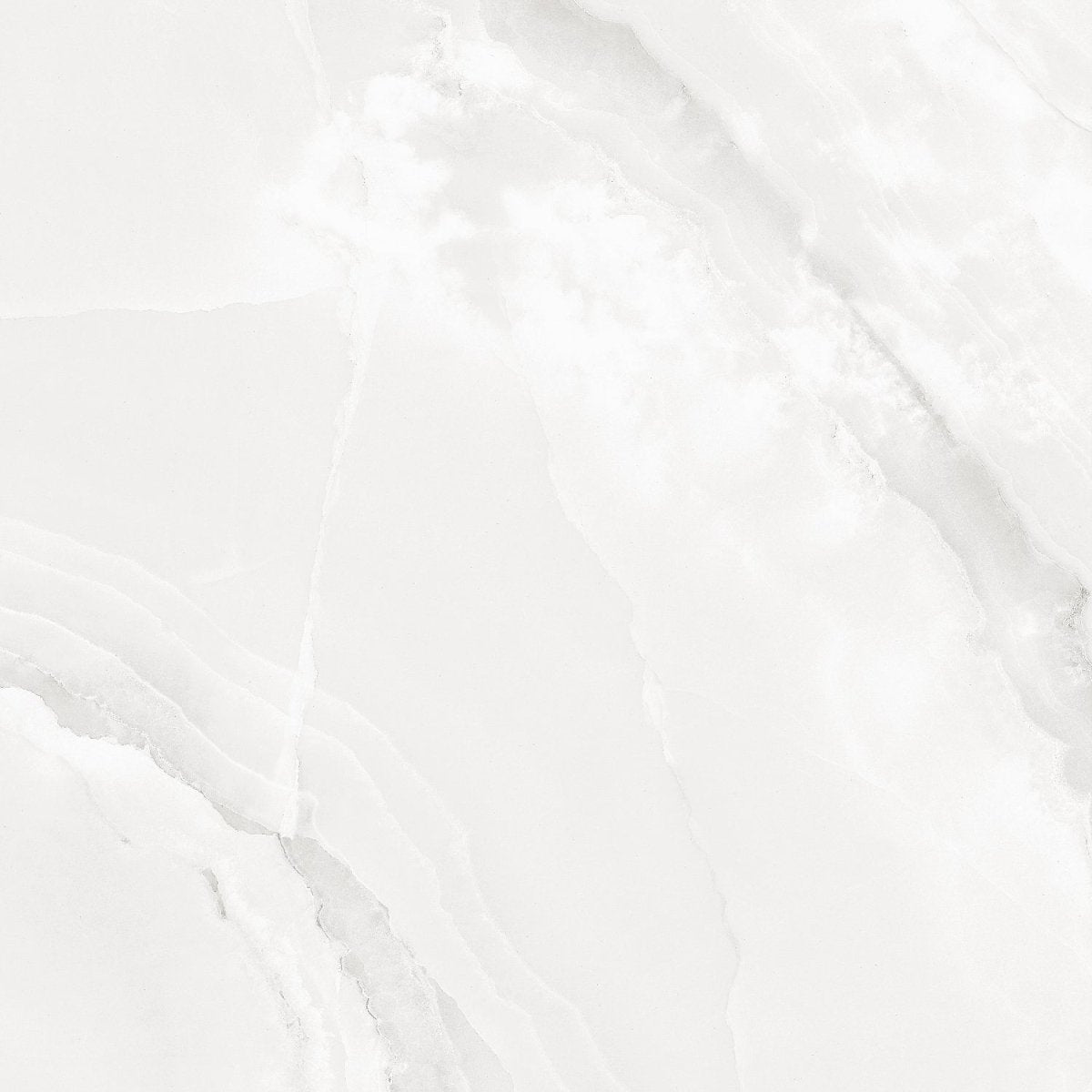 Onyx Ice Gloss Porcelain 60x60cm Kitchen Bathroom Wall and Floor Tile - TILES Paradise