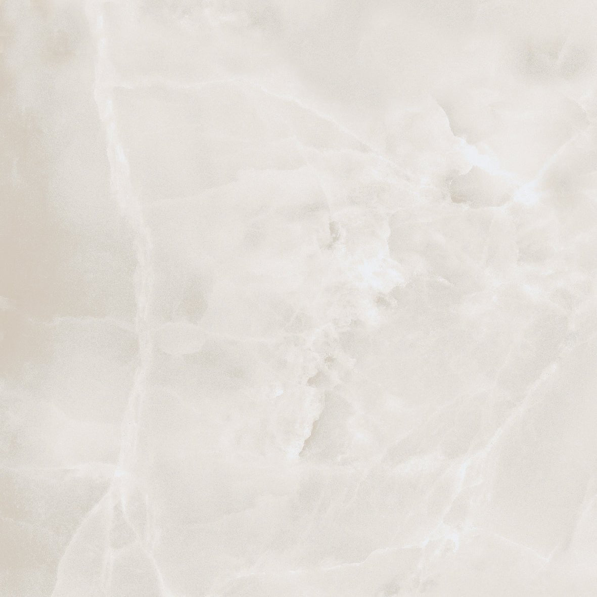 Onyx Ivory Cream Polished 60x60cm Porcelain Wall and Floor Tile - TILES Paradise