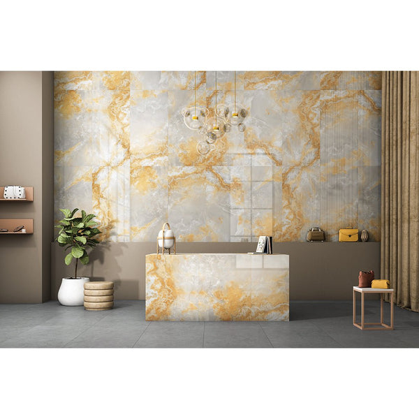 Onyx Oasis Beige 60x120cm Polished Porcelain Wall & Floor Tile